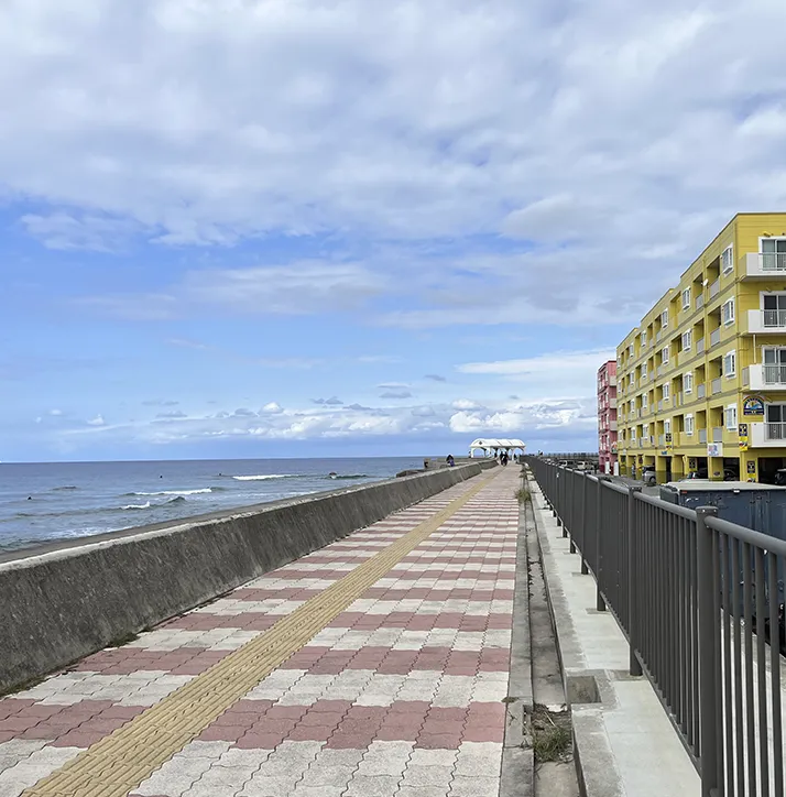 宮城海岸（北谷町砂辺）